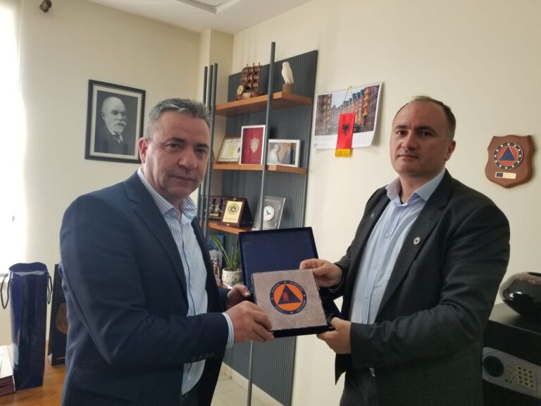 Meeting in Tirana with National Agency for Civil Protection