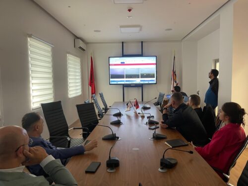 Meeting with the National Civil Protection Agency (AKMC) in Albania